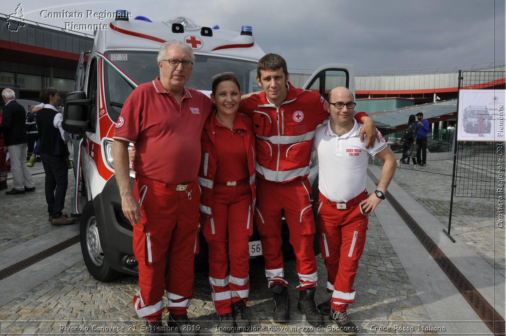 Rivarolo Canavese 21 Settembre 2019 - Inaugurazione nuovo mezzo di Soccorso - Croce Rossa Italiana