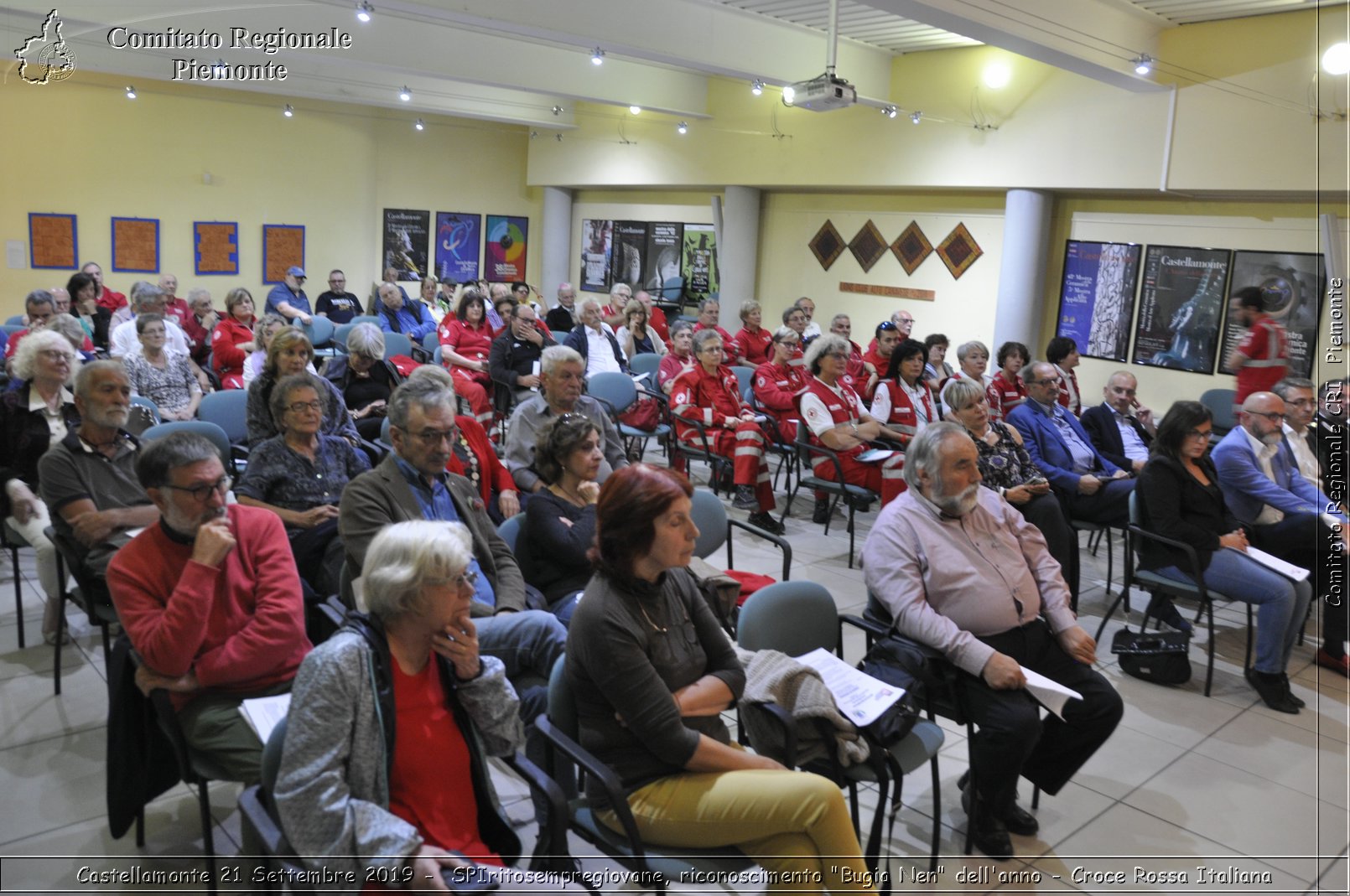 Castellamonte 21 Settembre 2019 - SPIritosempregiovane, riconoscimento "Bugia Nen" dell'anno - Croce Rossa Italiana