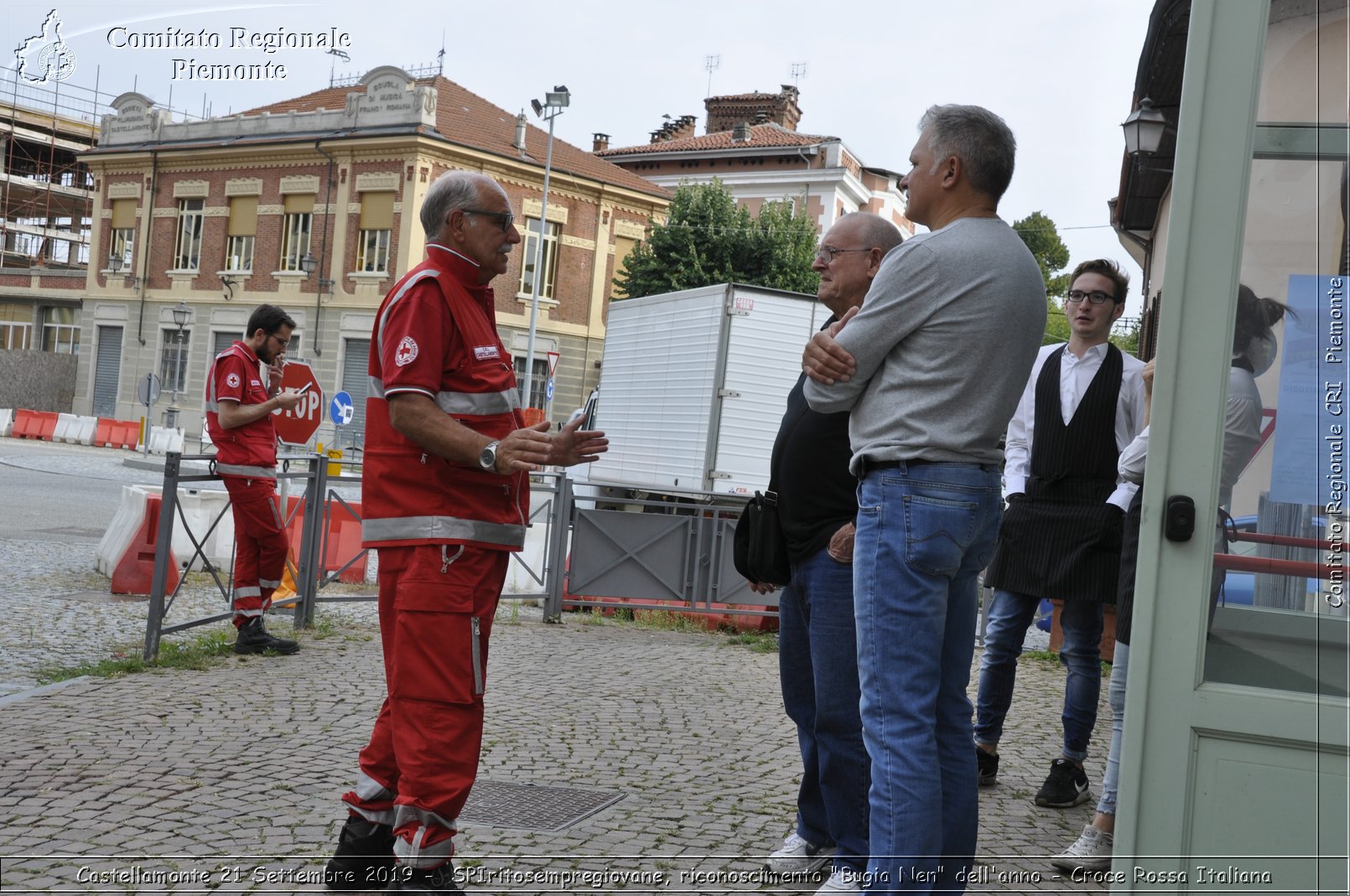 Castellamonte 21 Settembre 2019 - SPIritosempregiovane, riconoscimento "Bugia Nen" dell'anno - Croce Rossa Italiana