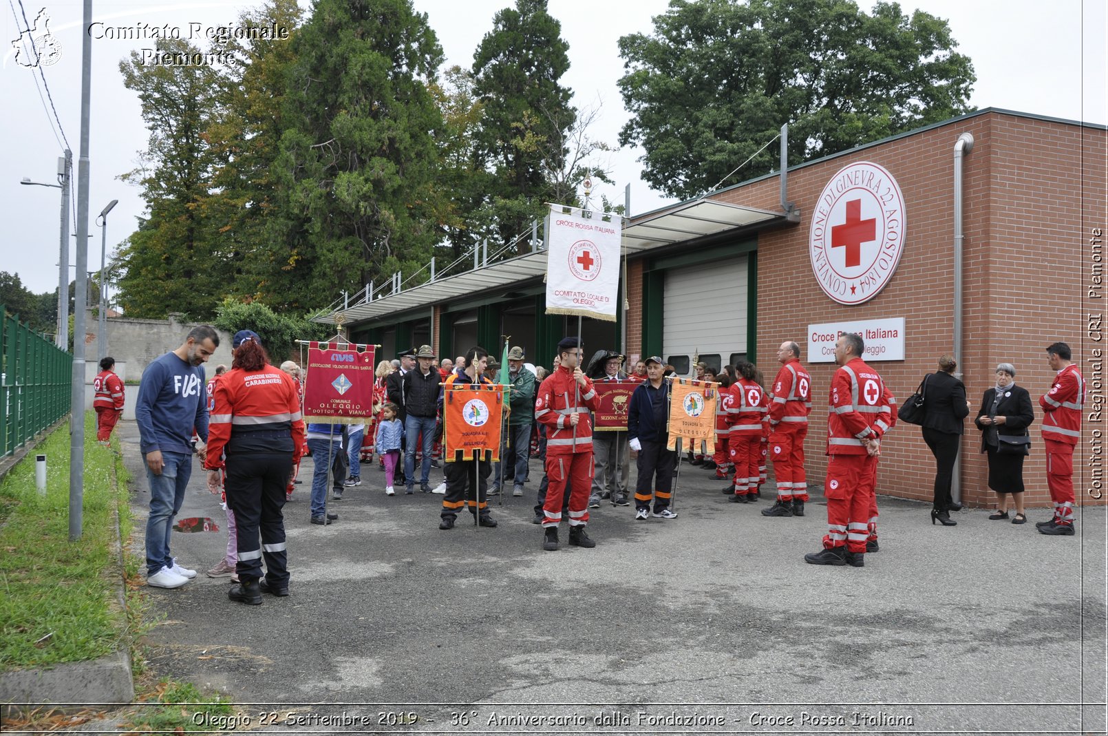 Oleggio 22 Settembre 2019 - 36 Anniversario dalla Fondazione - Croce Rossa Italiana