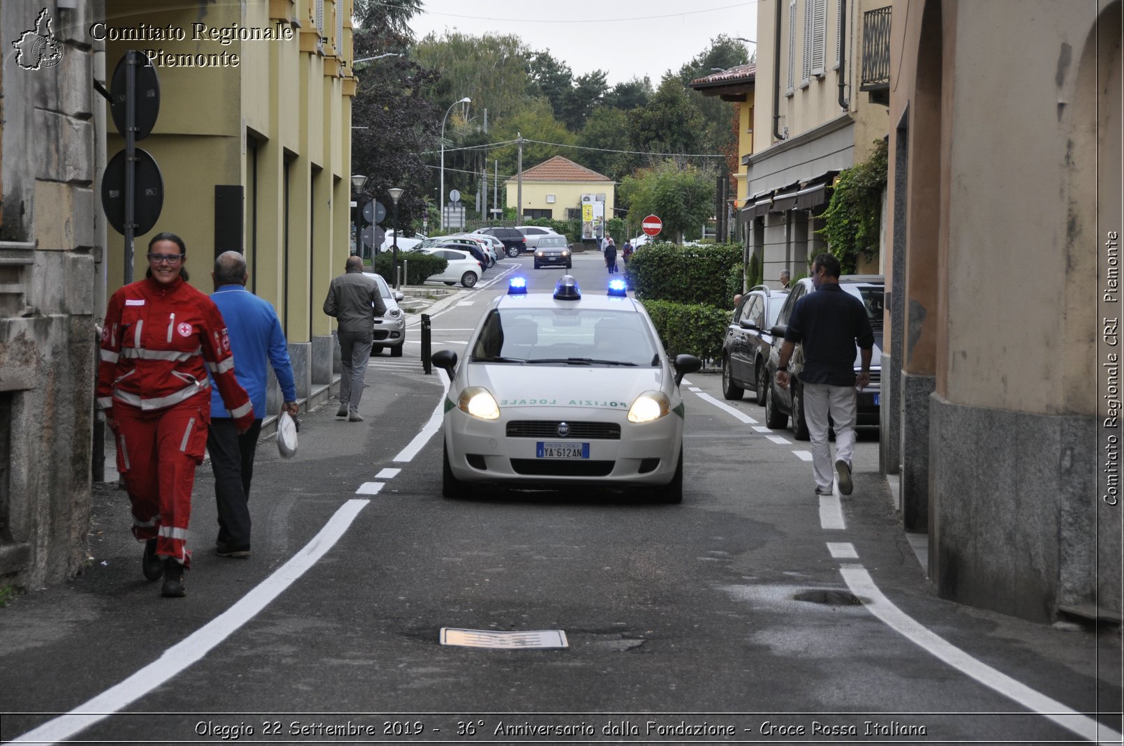 Oleggio 22 Settembre 2019 - 36 Anniversario dalla Fondazione - Croce Rossa Italiana