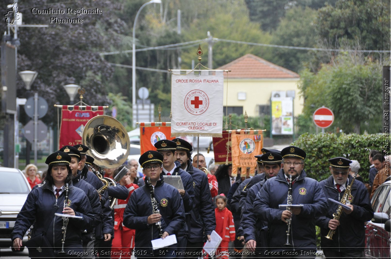 Oleggio 22 Settembre 2019 - 36 Anniversario dalla Fondazione - Croce Rossa Italiana