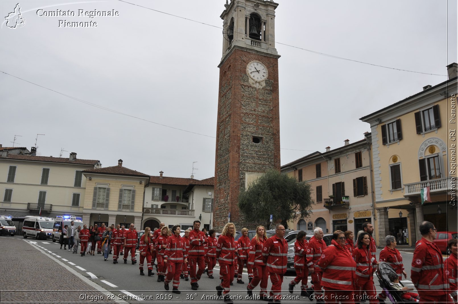 Oleggio 22 Settembre 2019 - 36 Anniversario dalla Fondazione - Croce Rossa Italiana