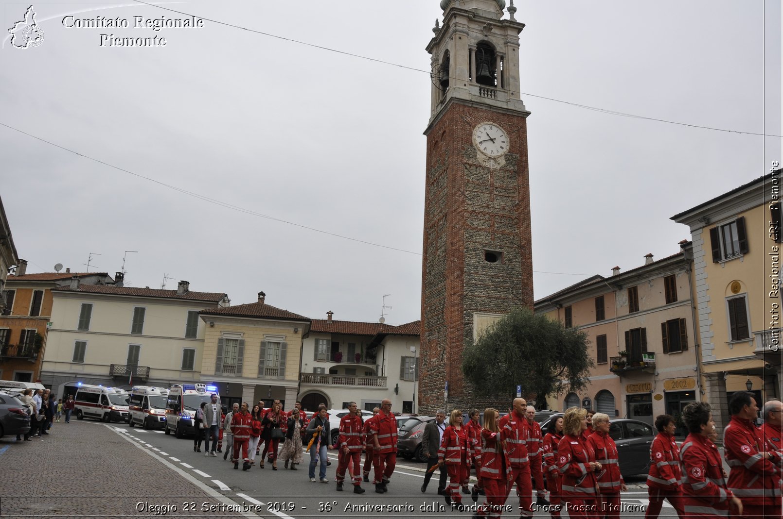 Oleggio 22 Settembre 2019 - 36 Anniversario dalla Fondazione - Croce Rossa Italiana