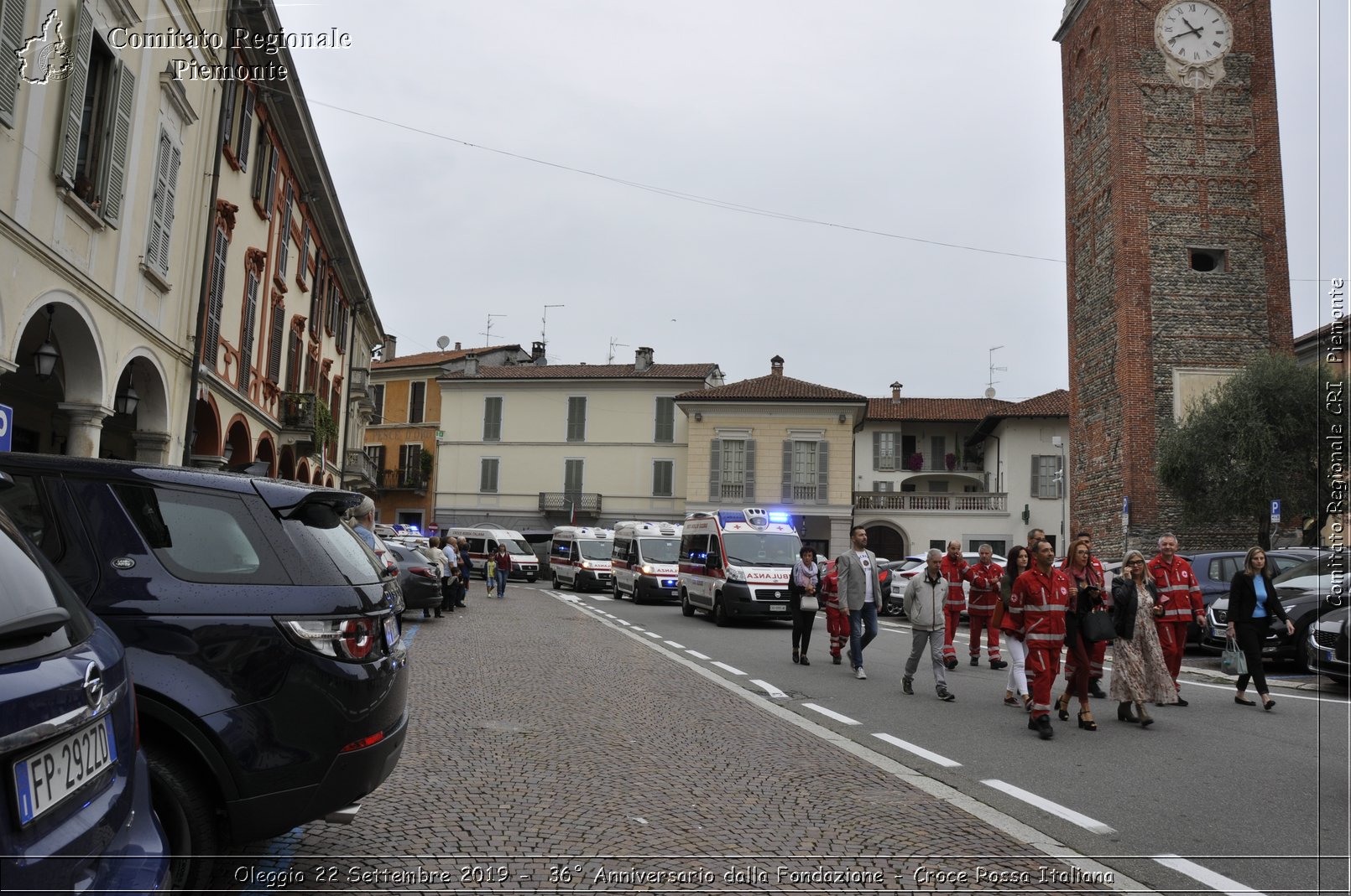 Oleggio 22 Settembre 2019 - 36 Anniversario dalla Fondazione - Croce Rossa Italiana