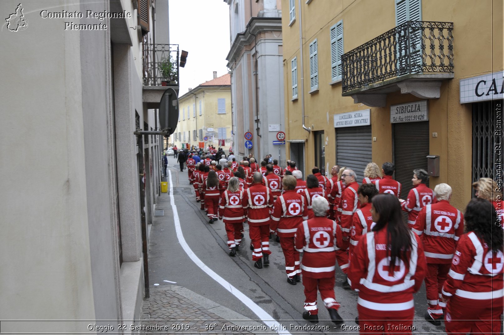 Oleggio 22 Settembre 2019 - 36 Anniversario dalla Fondazione - Croce Rossa Italiana