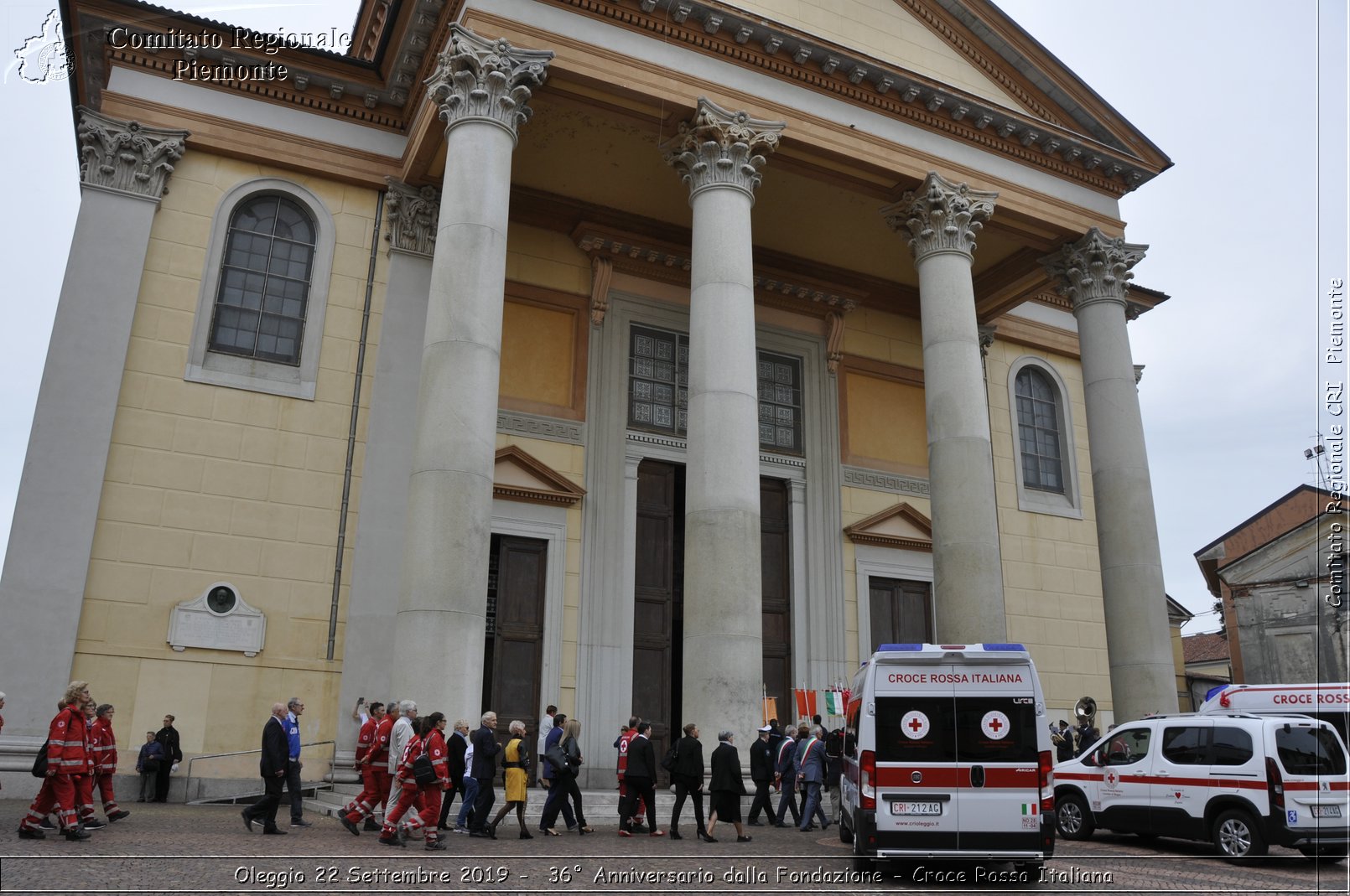 Oleggio 22 Settembre 2019 - 36 Anniversario dalla Fondazione - Croce Rossa Italiana