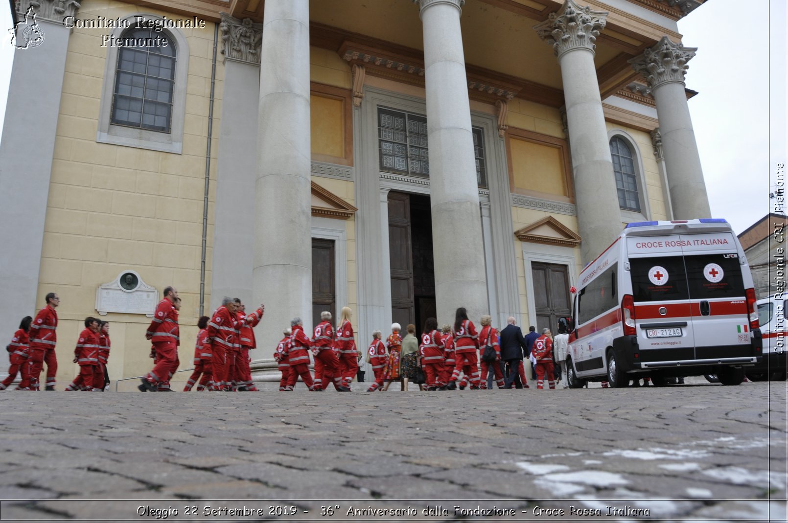 Oleggio 22 Settembre 2019 - 36 Anniversario dalla Fondazione - Croce Rossa Italiana