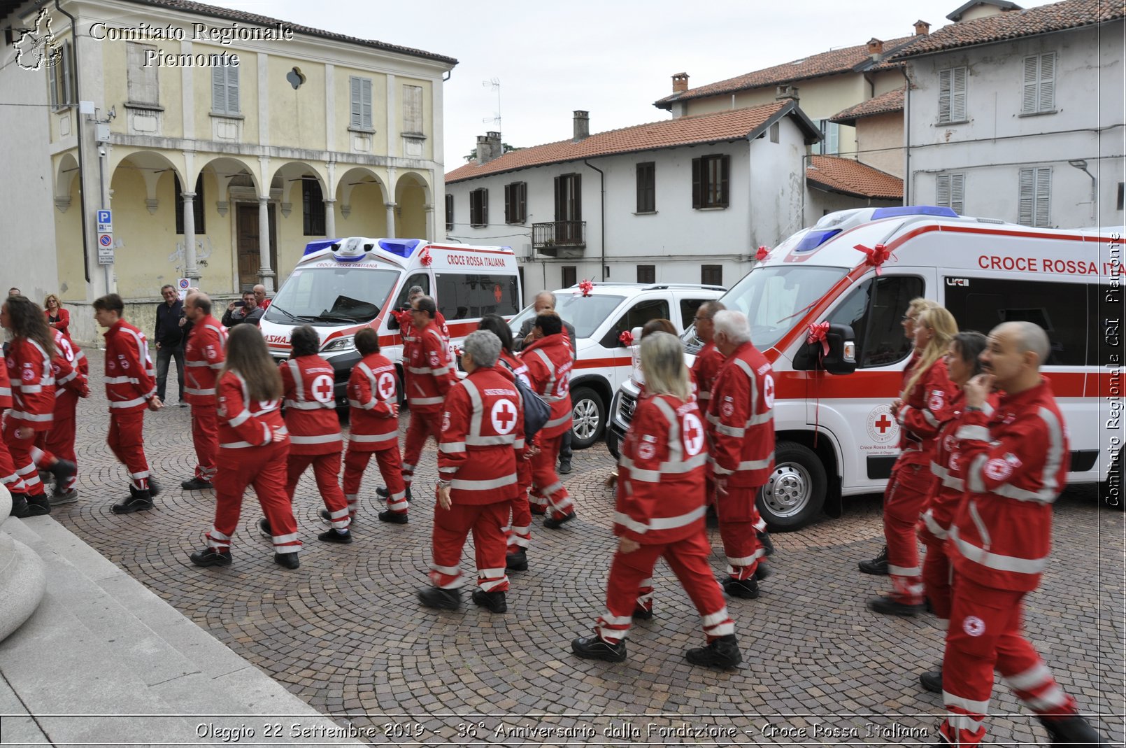 Oleggio 22 Settembre 2019 - 36 Anniversario dalla Fondazione - Croce Rossa Italiana