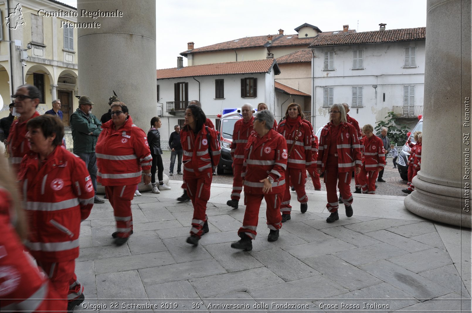 Oleggio 22 Settembre 2019 - 36 Anniversario dalla Fondazione - Croce Rossa Italiana