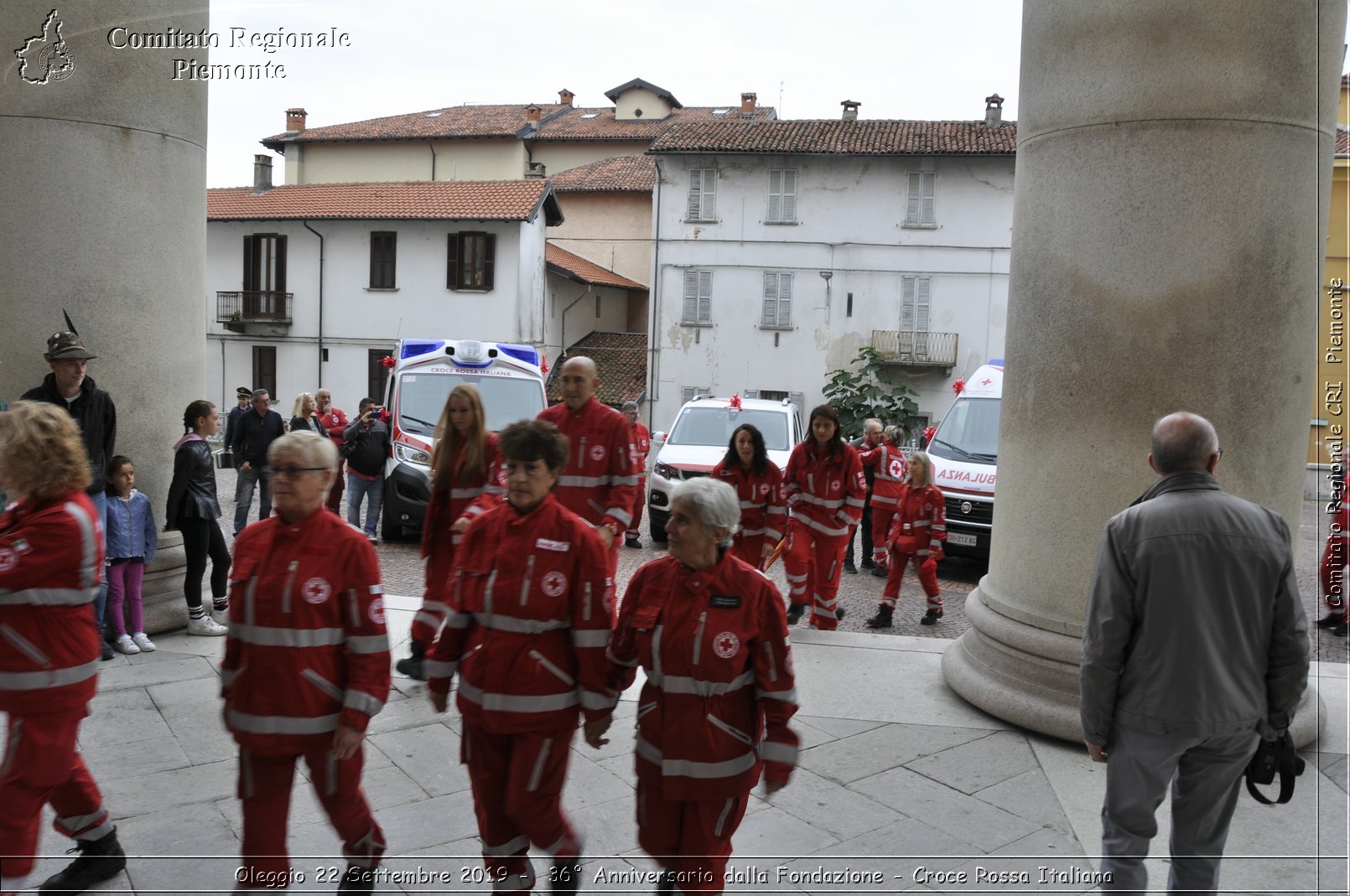 Oleggio 22 Settembre 2019 - 36 Anniversario dalla Fondazione - Croce Rossa Italiana