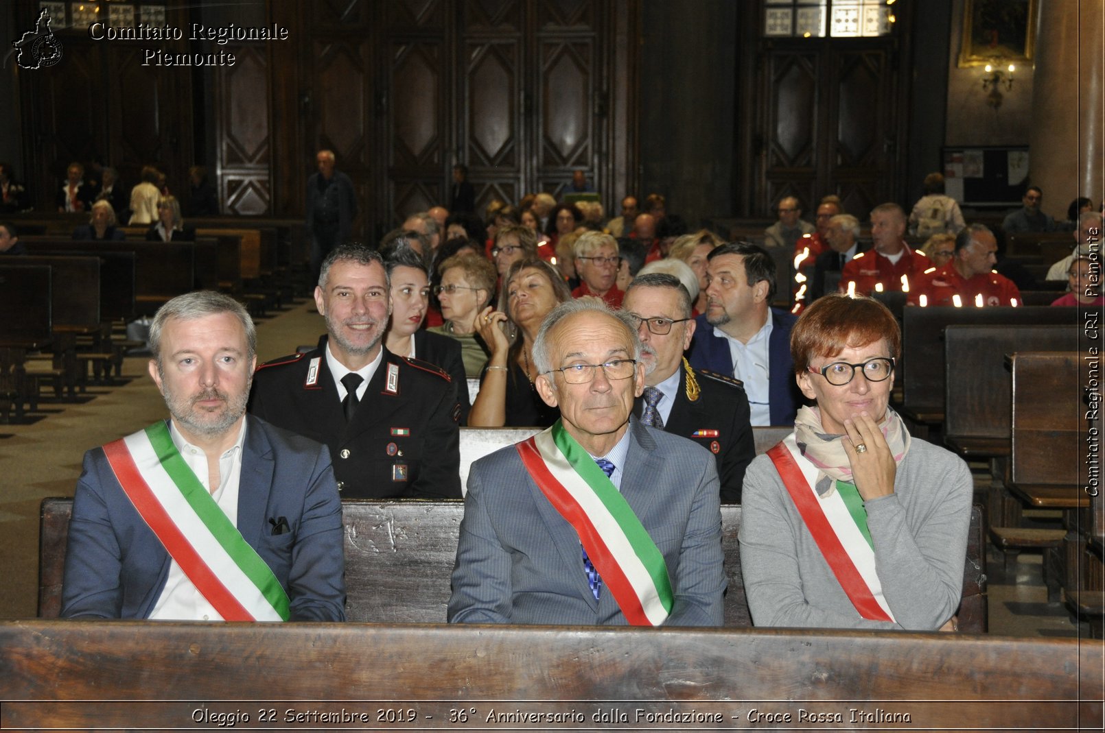 Oleggio 22 Settembre 2019 - 36 Anniversario dalla Fondazione - Croce Rossa Italiana