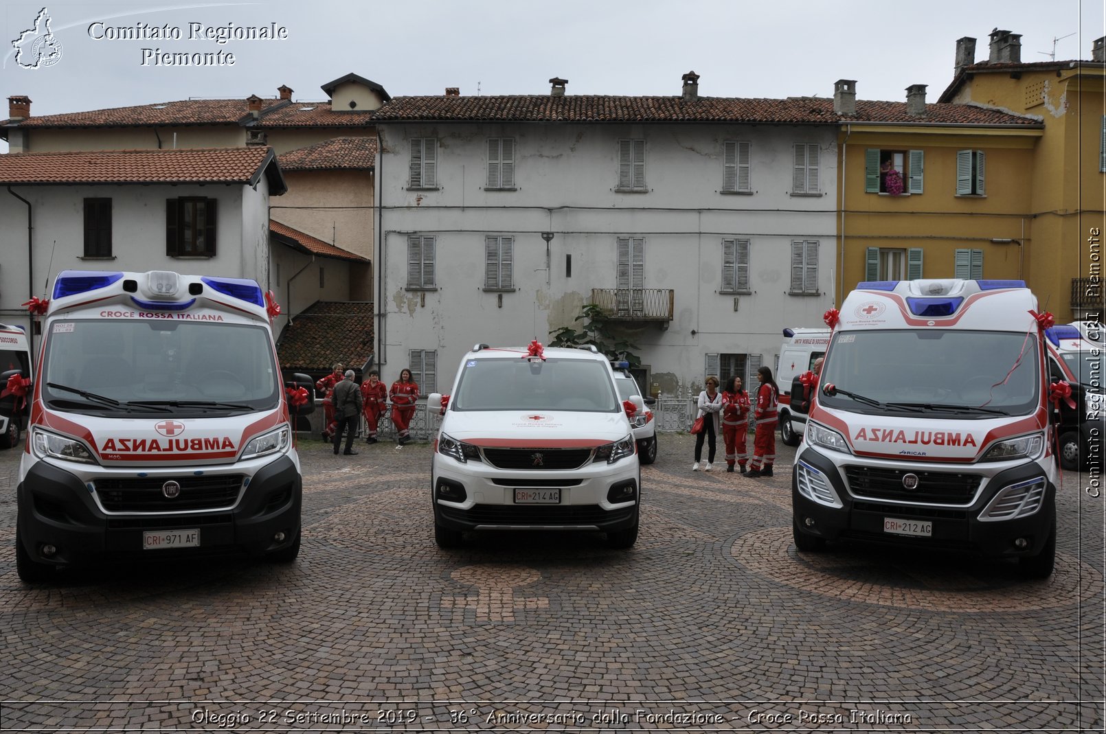 Oleggio 22 Settembre 2019 - 36 Anniversario dalla Fondazione - Croce Rossa Italiana