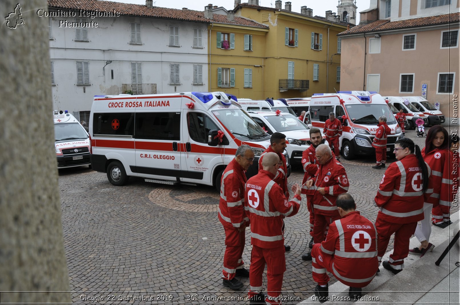 Oleggio 22 Settembre 2019 - 36 Anniversario dalla Fondazione - Croce Rossa Italiana