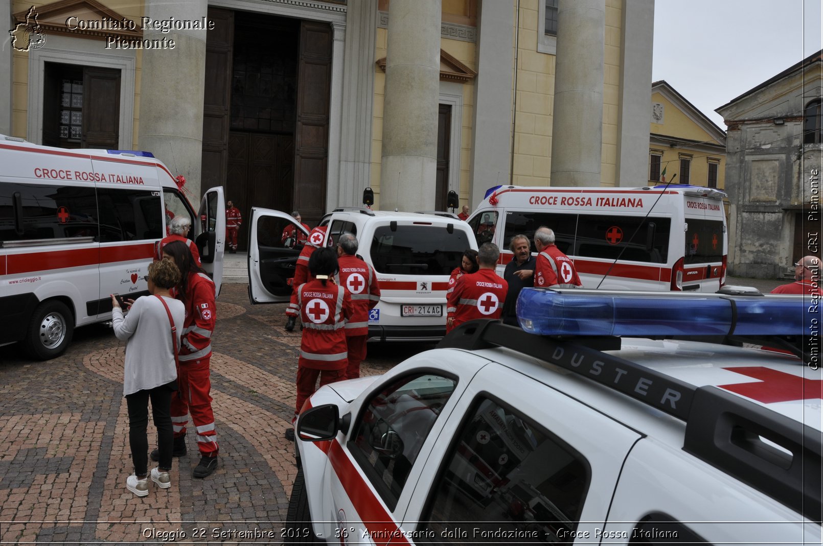 Oleggio 22 Settembre 2019 - 36 Anniversario dalla Fondazione - Croce Rossa Italiana