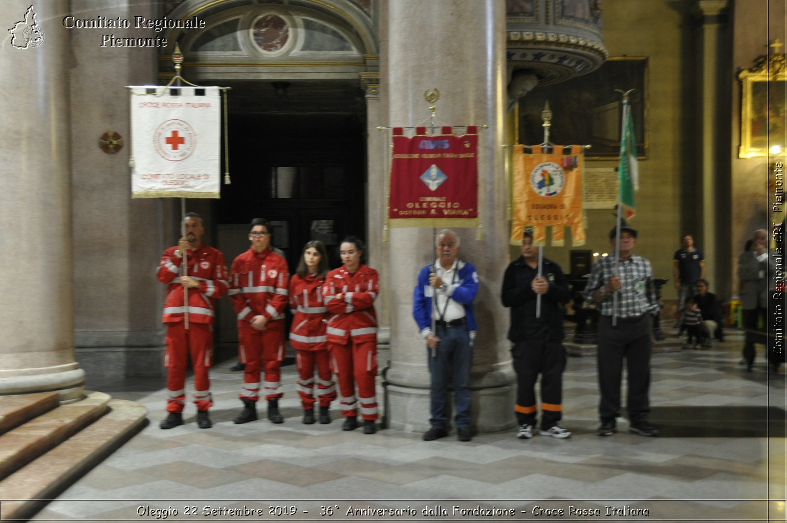 Oleggio 22 Settembre 2019 - 36 Anniversario dalla Fondazione - Croce Rossa Italiana