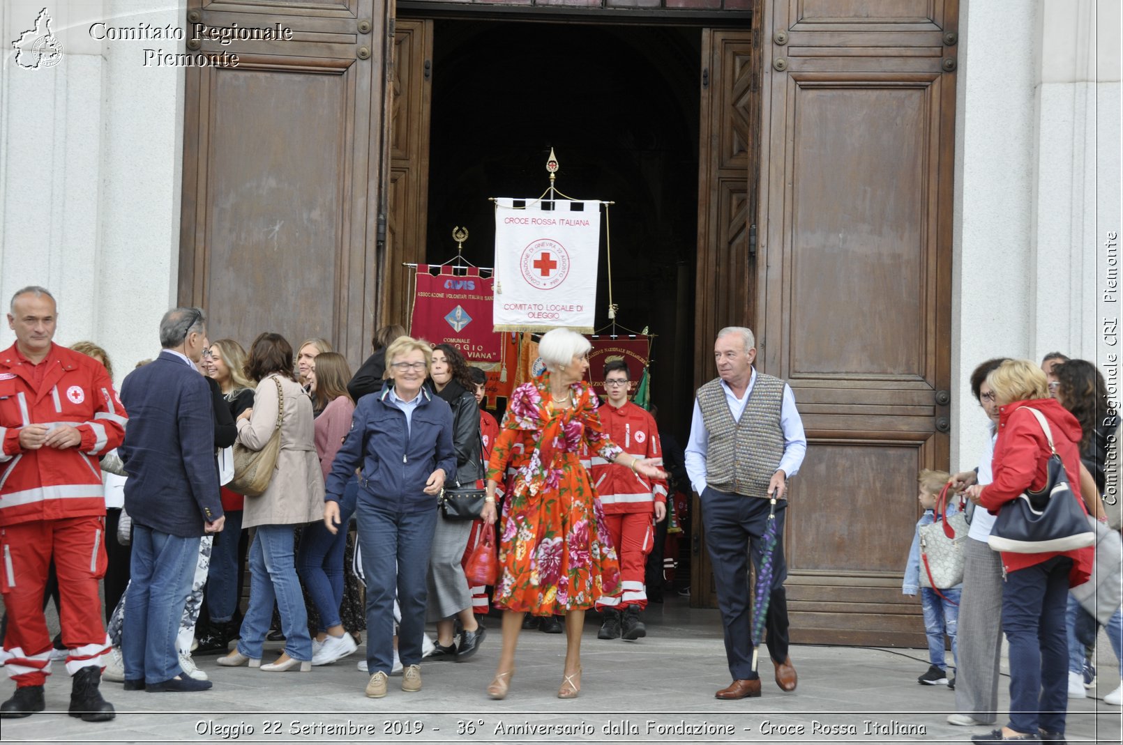 Oleggio 22 Settembre 2019 - 36 Anniversario dalla Fondazione - Croce Rossa Italiana