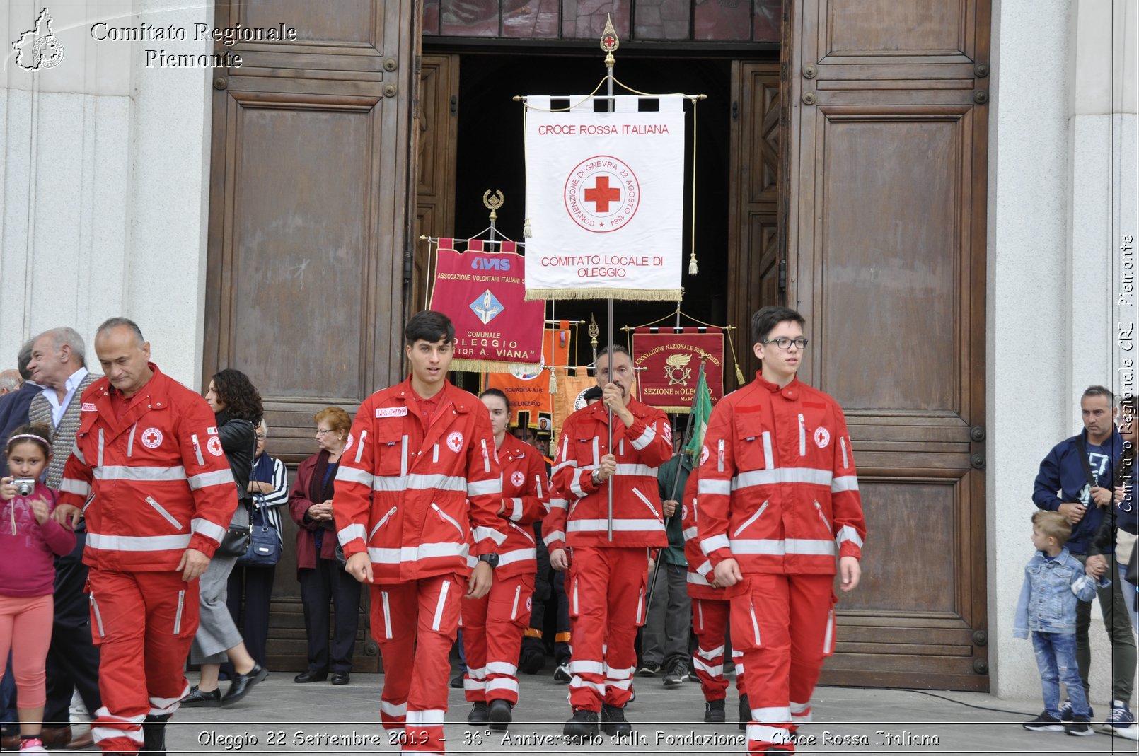 Oleggio 22 Settembre 2019 - 36 Anniversario dalla Fondazione - Croce Rossa Italiana