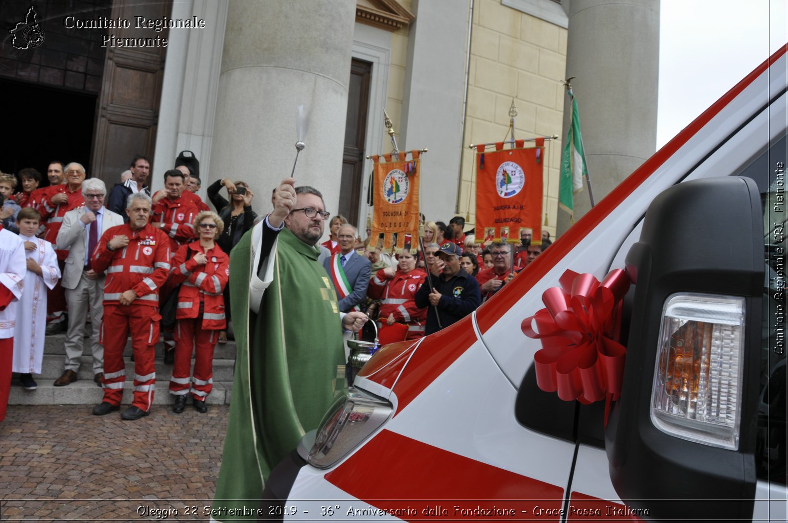 Oleggio 22 Settembre 2019 - 36 Anniversario dalla Fondazione - Croce Rossa Italiana