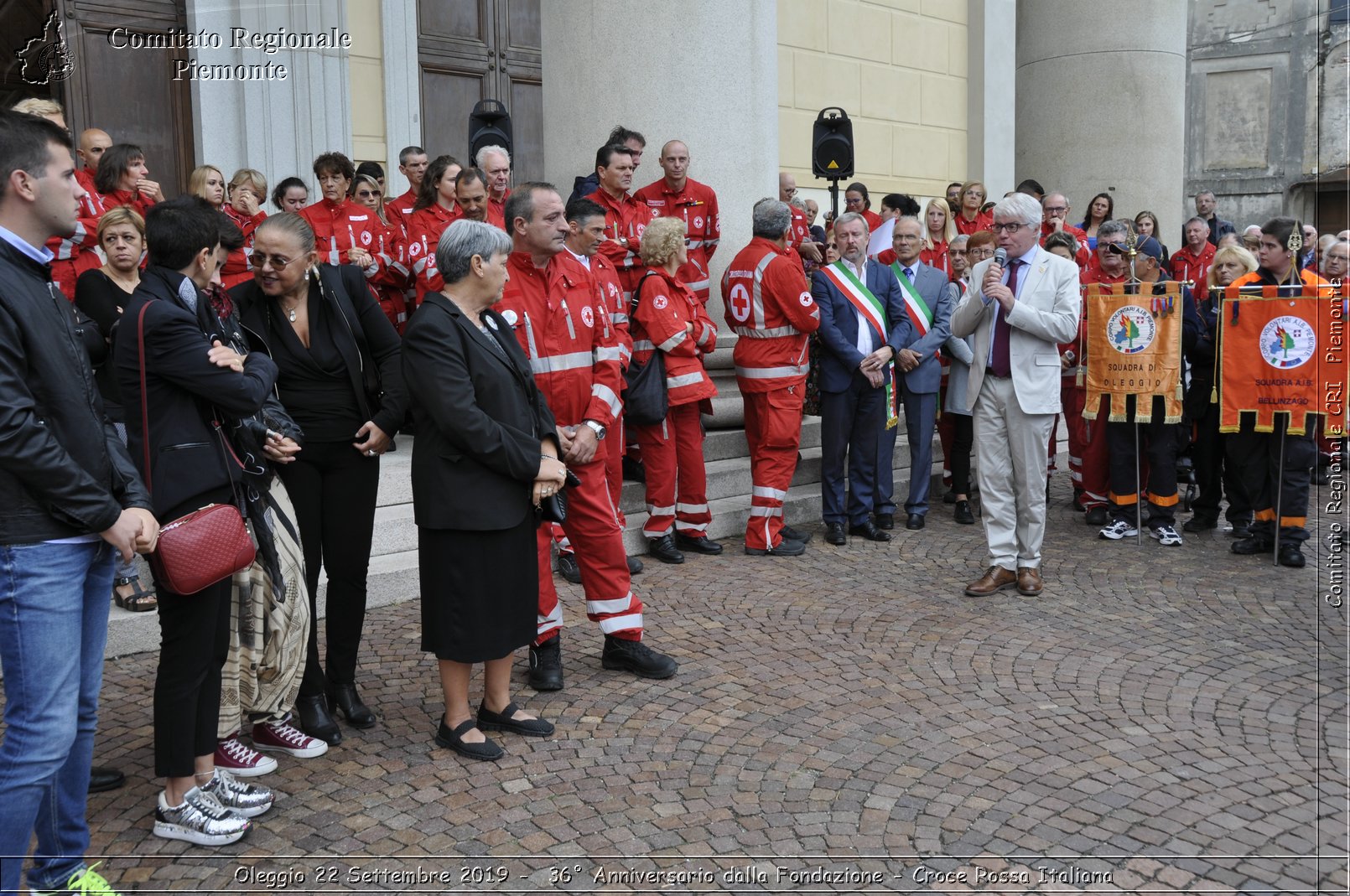 Oleggio 22 Settembre 2019 - 36 Anniversario dalla Fondazione - Croce Rossa Italiana