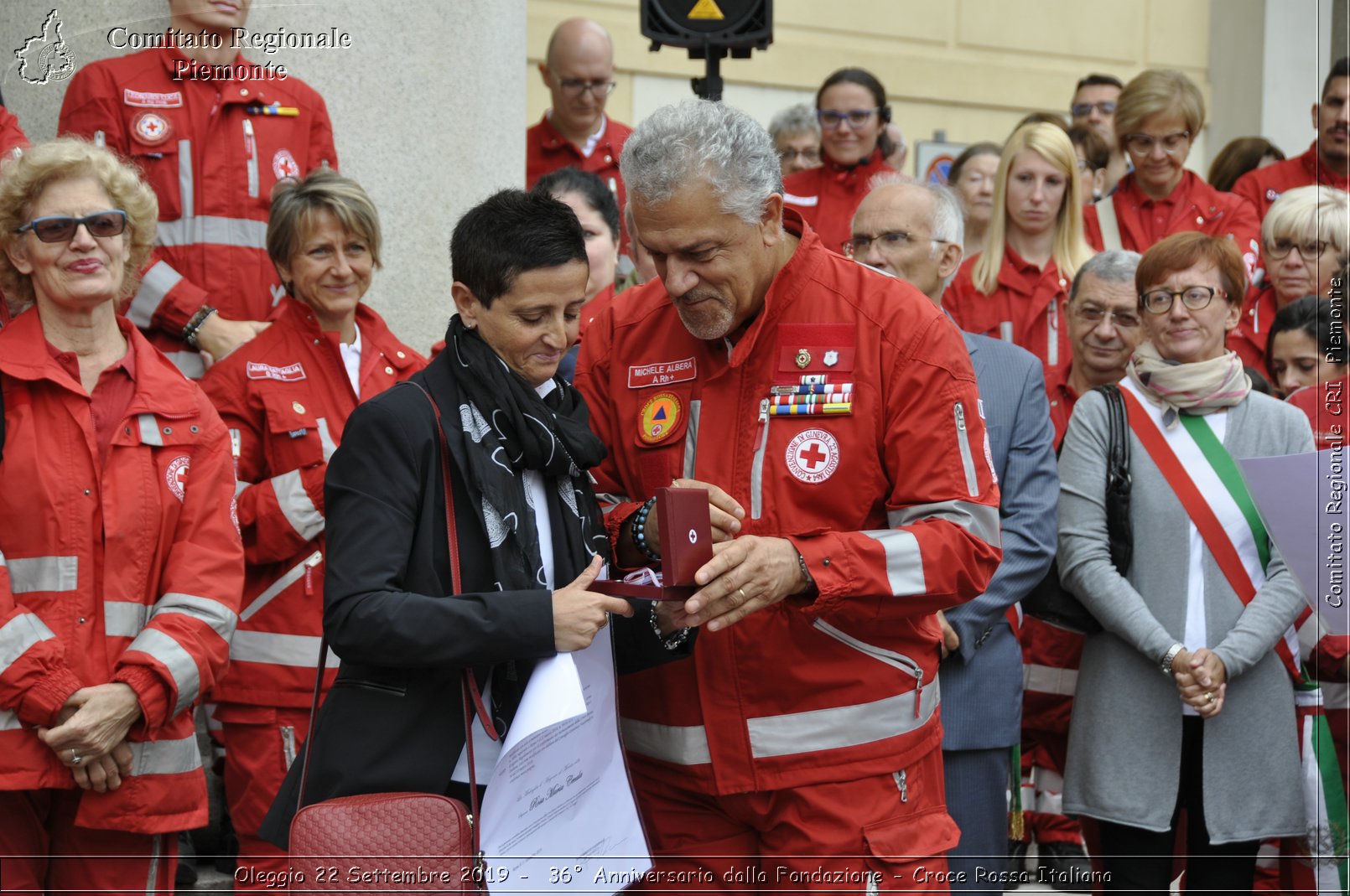 Oleggio 22 Settembre 2019 - 36 Anniversario dalla Fondazione - Croce Rossa Italiana