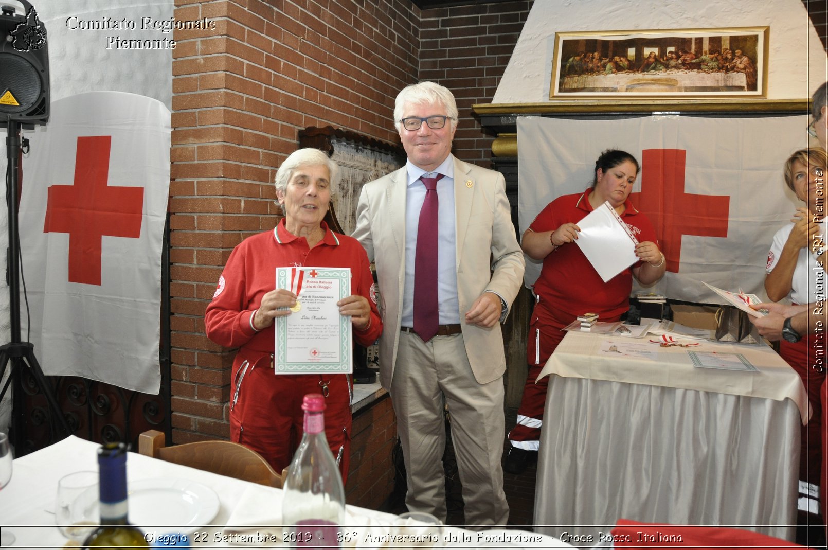 Oleggio 22 Settembre 2019 - 36 Anniversario dalla Fondazione - Croce Rossa Italiana