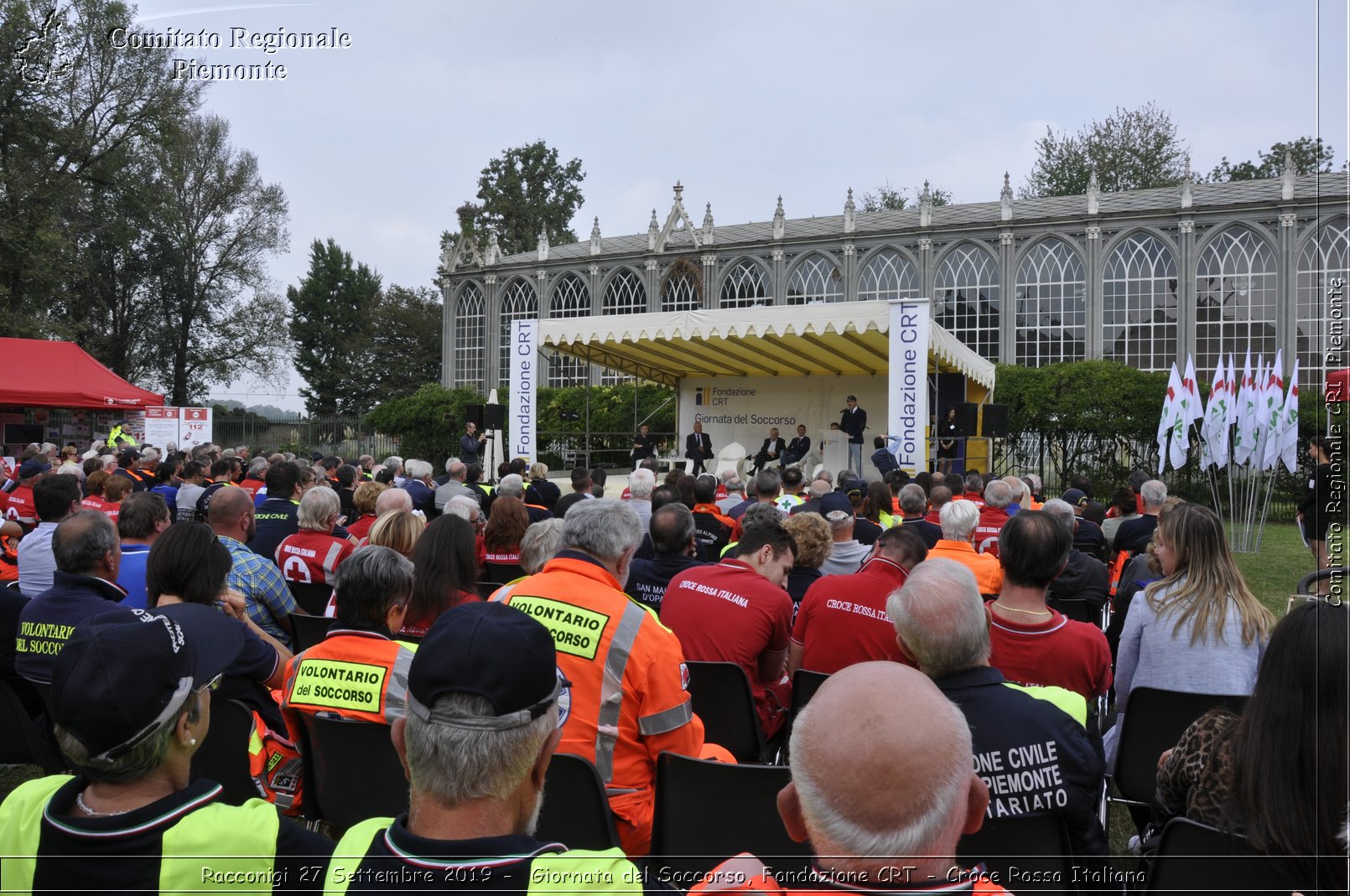 Racconigi 27 Settembre 2019 - Giornata del Soccorso, Fondazione CRT - Croce Rossa Italiana