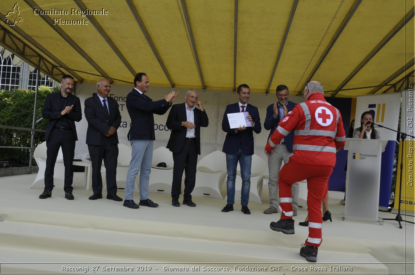 Racconigi 27 Settembre 2019 - Giornata del Soccorso, Fondazione CRT - Croce Rossa Italiana