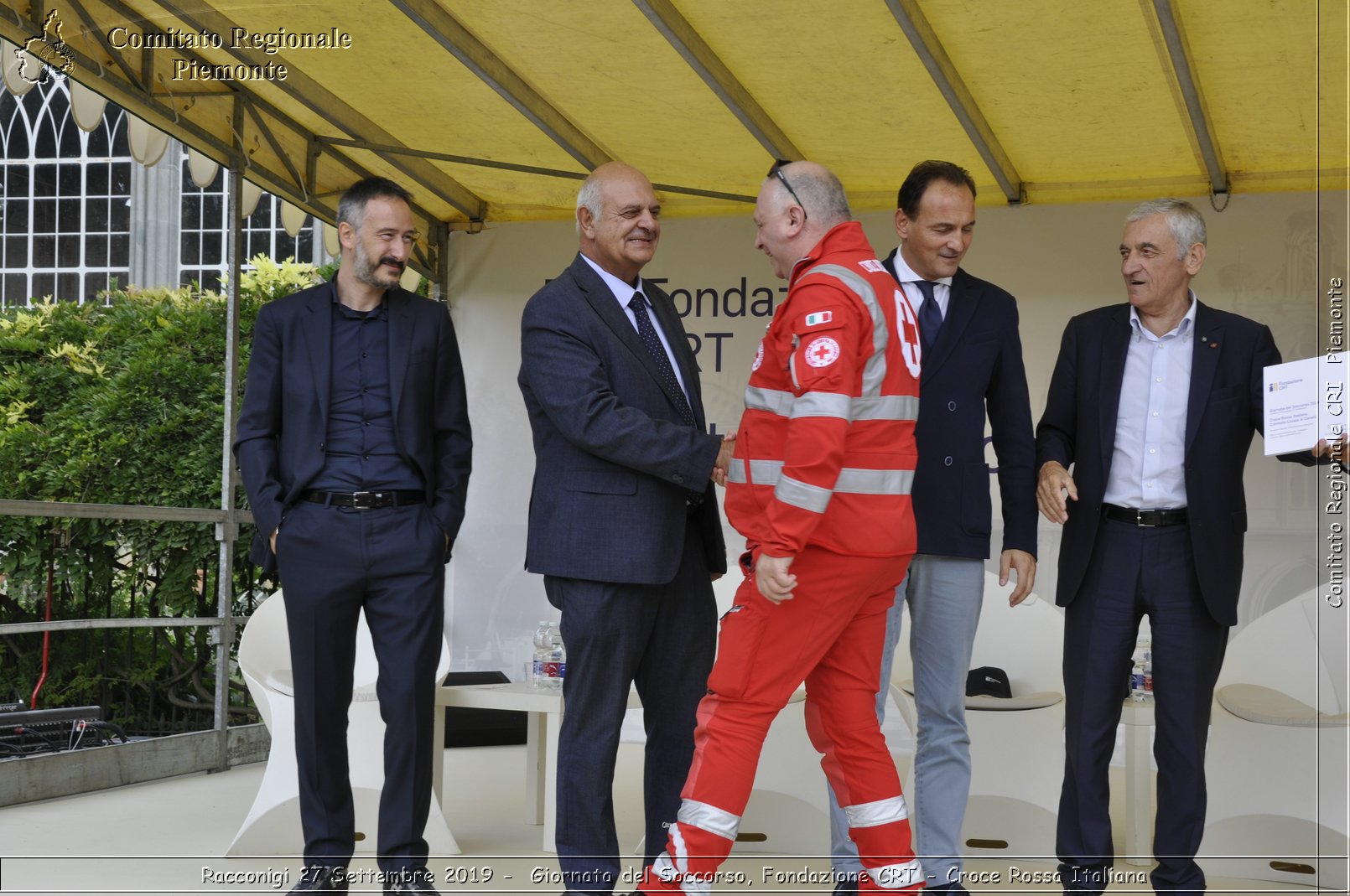 Racconigi 27 Settembre 2019 - Giornata del Soccorso, Fondazione CRT - Croce Rossa Italiana