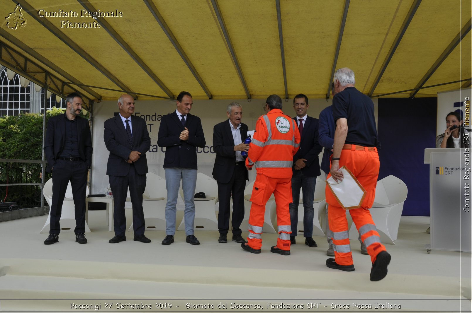 Racconigi 27 Settembre 2019 - Giornata del Soccorso, Fondazione CRT - Croce Rossa Italiana