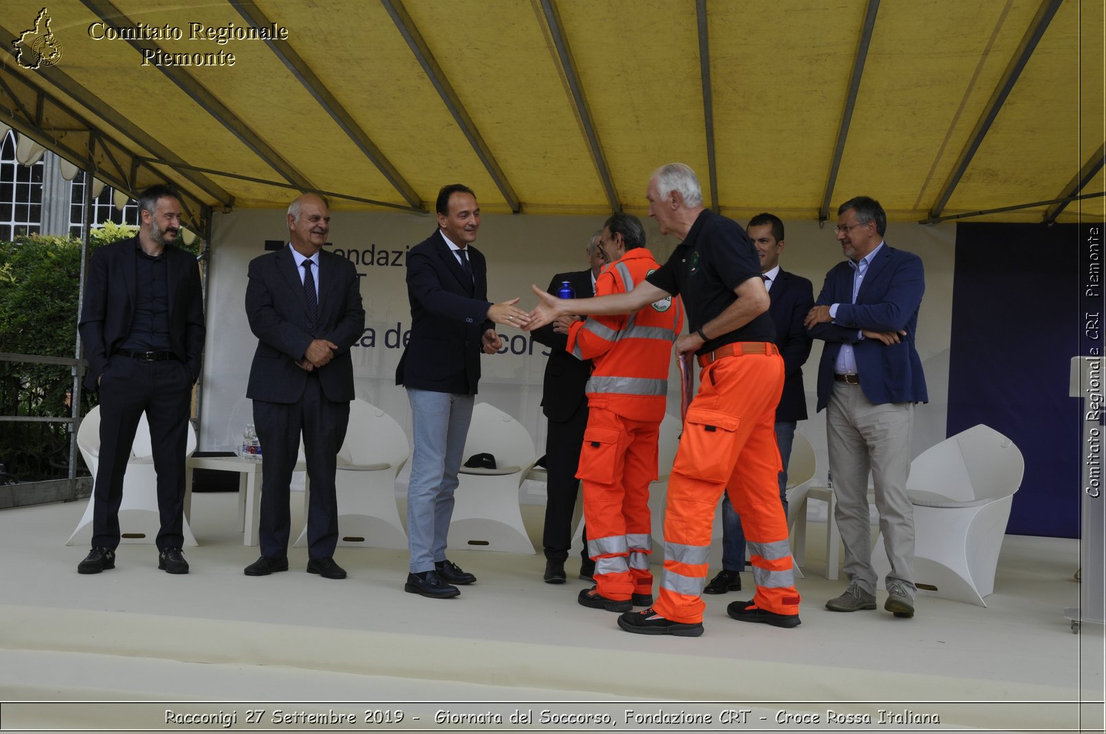 Racconigi 27 Settembre 2019 - Giornata del Soccorso, Fondazione CRT - Croce Rossa Italiana