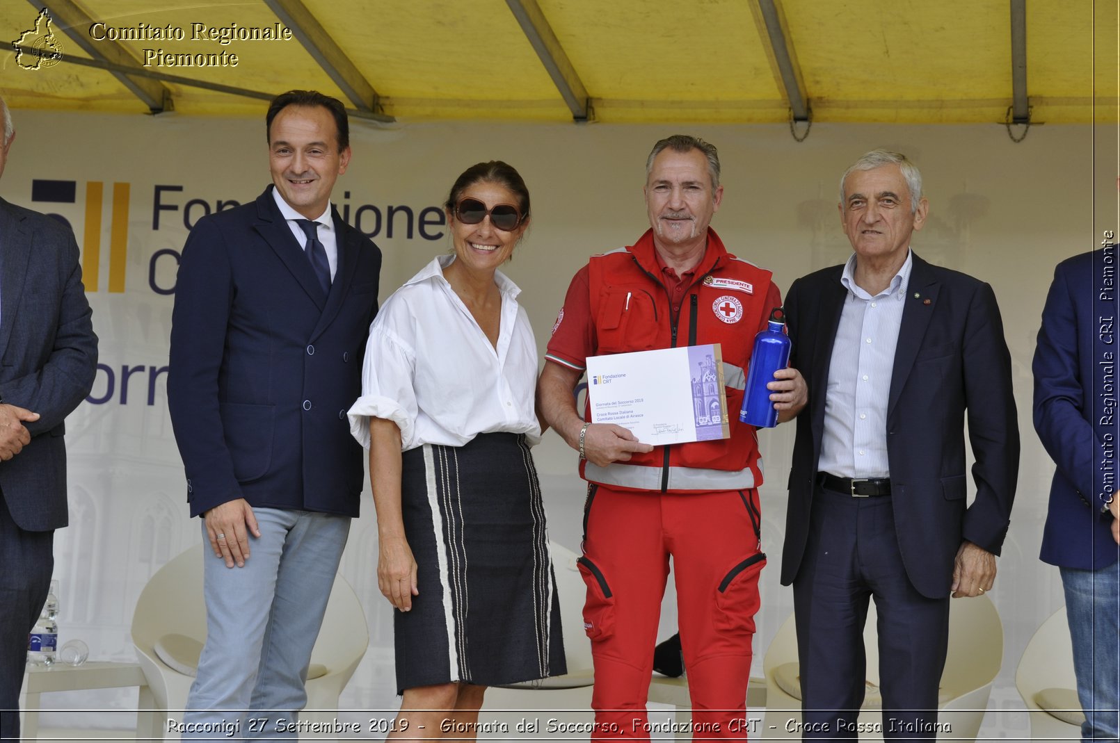 Racconigi 27 Settembre 2019 - Giornata del Soccorso, Fondazione CRT - Croce Rossa Italiana