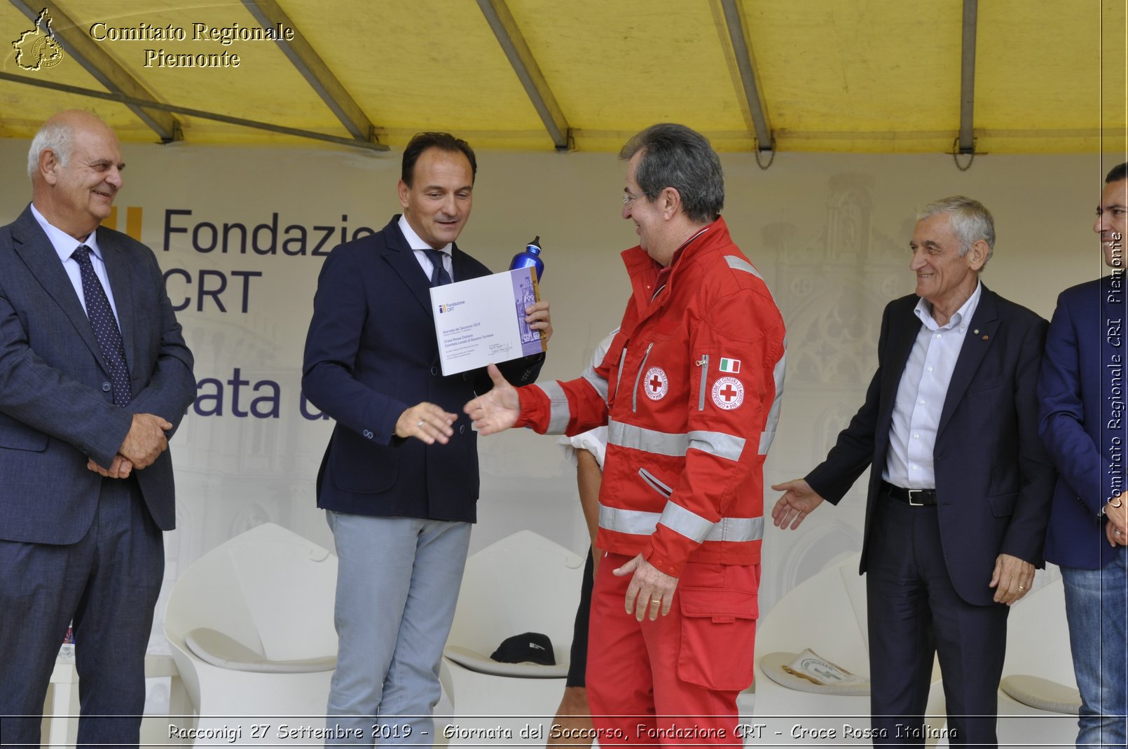 Racconigi 27 Settembre 2019 - Giornata del Soccorso, Fondazione CRT - Croce Rossa Italiana