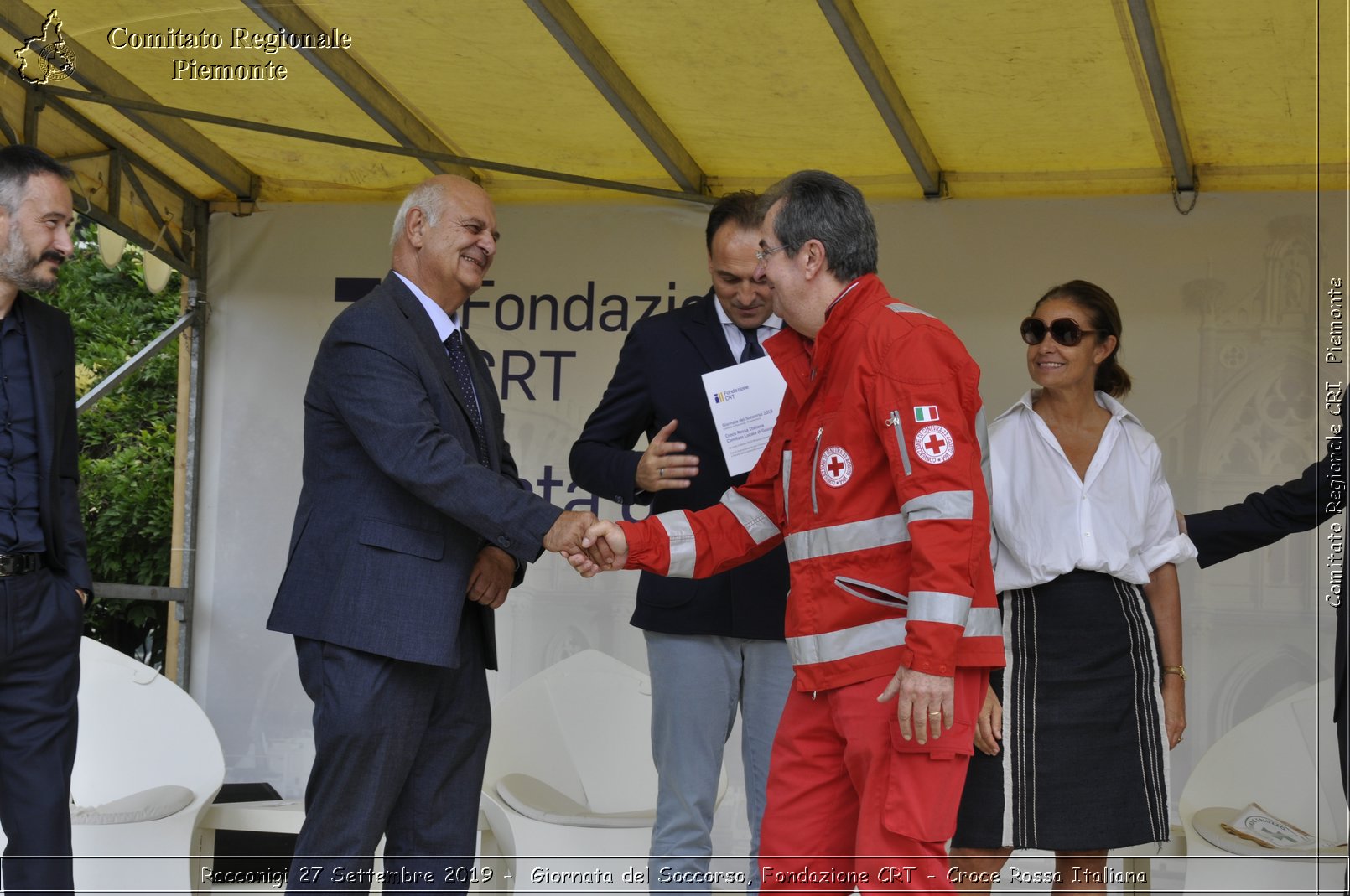 Racconigi 27 Settembre 2019 - Giornata del Soccorso, Fondazione CRT - Croce Rossa Italiana