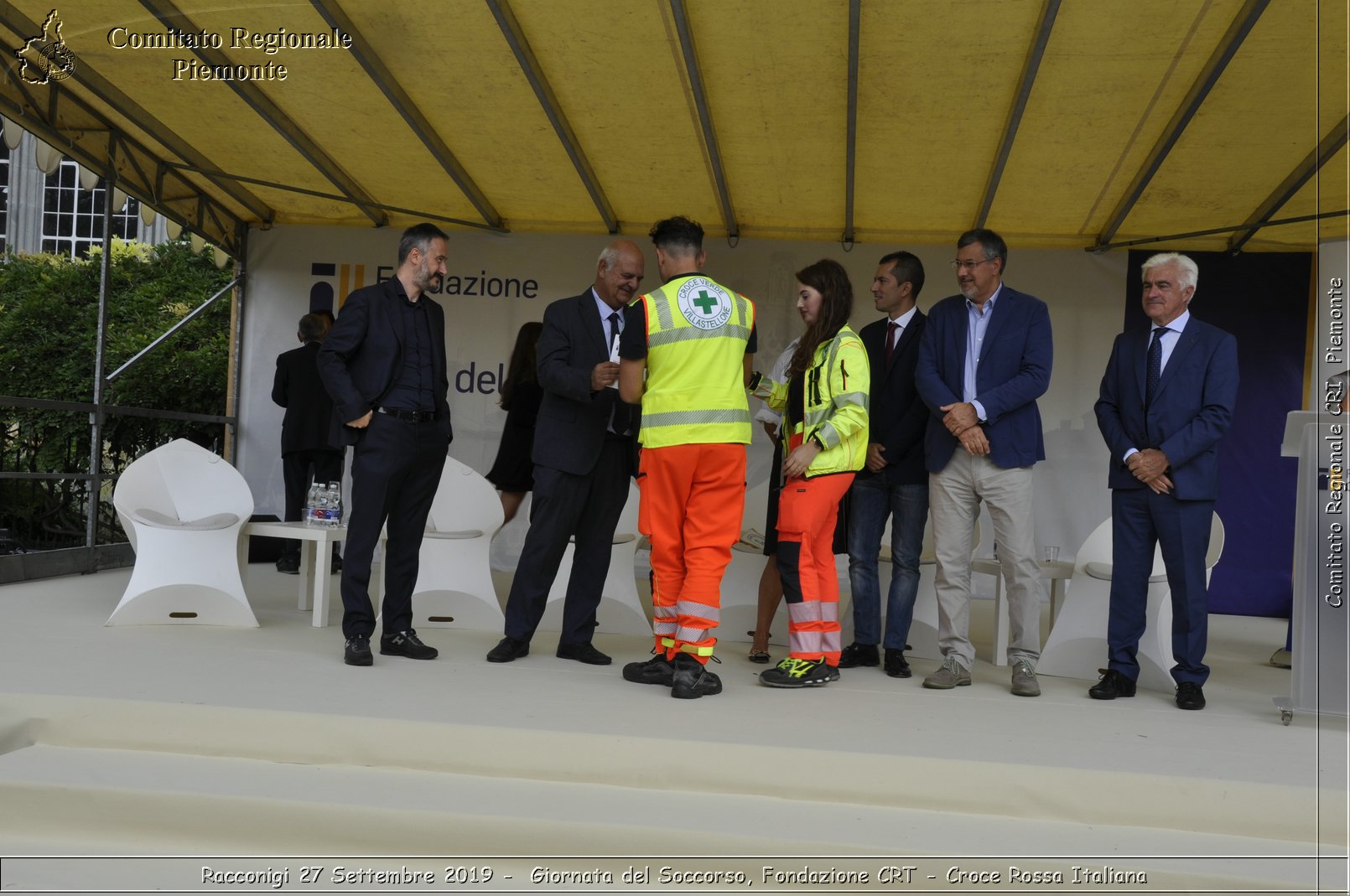 Racconigi 27 Settembre 2019 - Giornata del Soccorso, Fondazione CRT - Croce Rossa Italiana