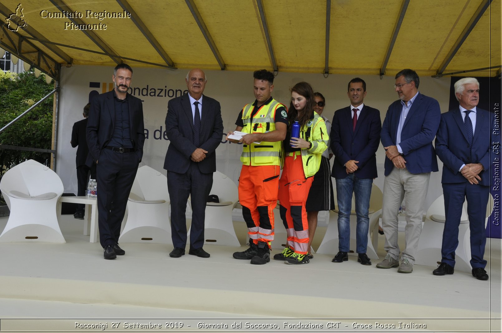 Racconigi 27 Settembre 2019 - Giornata del Soccorso, Fondazione CRT - Croce Rossa Italiana