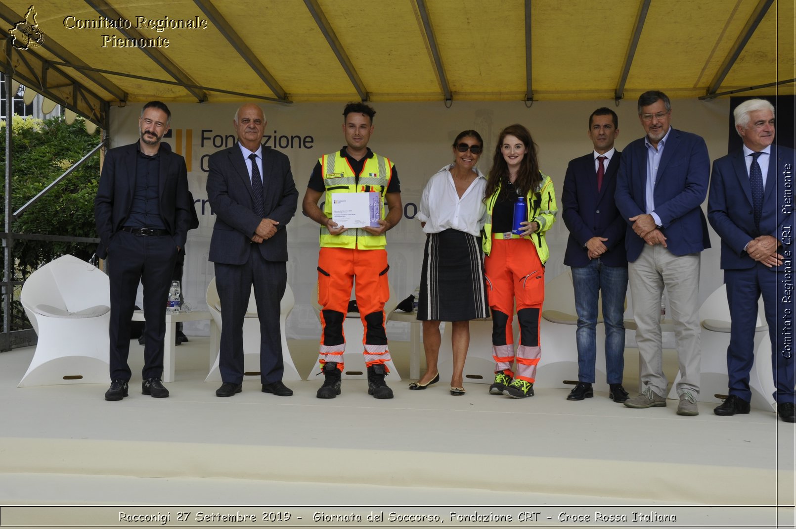 Racconigi 27 Settembre 2019 - Giornata del Soccorso, Fondazione CRT - Croce Rossa Italiana