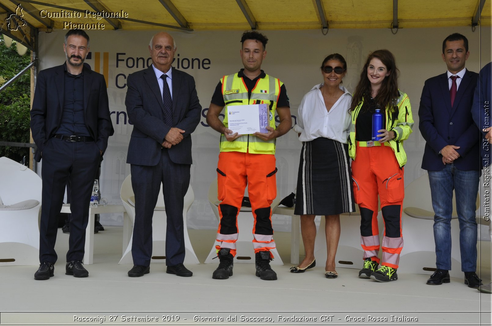 Racconigi 27 Settembre 2019 - Giornata del Soccorso, Fondazione CRT - Croce Rossa Italiana