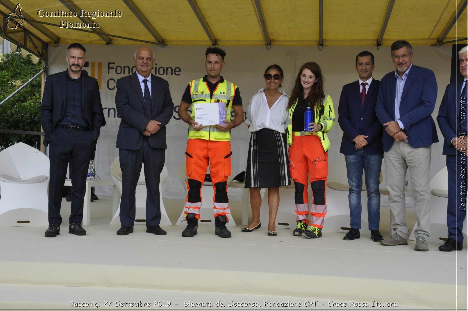 Racconigi 27 Settembre 2019 - Giornata del Soccorso, Fondazione CRT - Croce Rossa Italiana