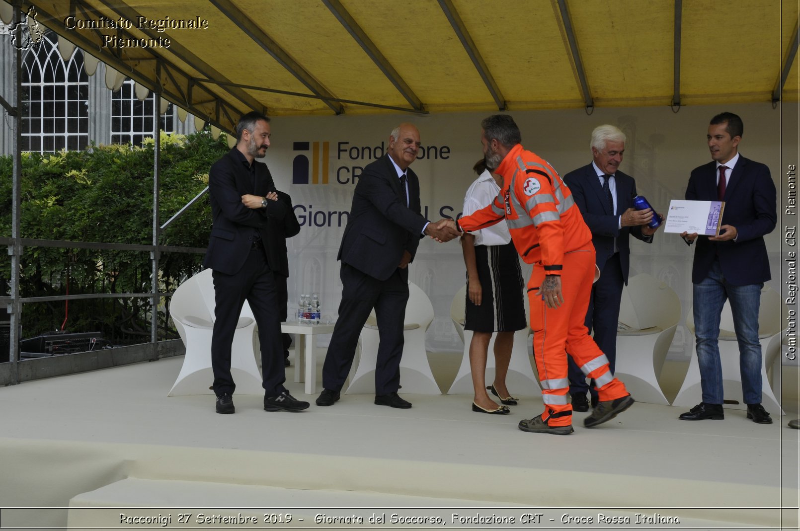 Racconigi 27 Settembre 2019 - Giornata del Soccorso, Fondazione CRT - Croce Rossa Italiana