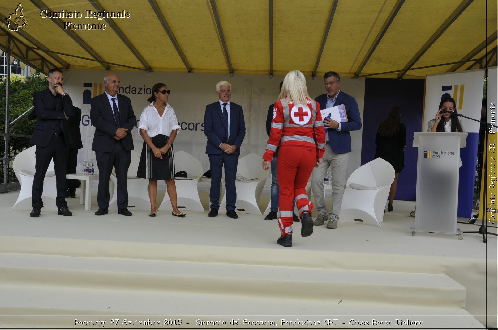 Racconigi 27 Settembre 2019 - Giornata del Soccorso, Fondazione CRT - Croce Rossa Italiana