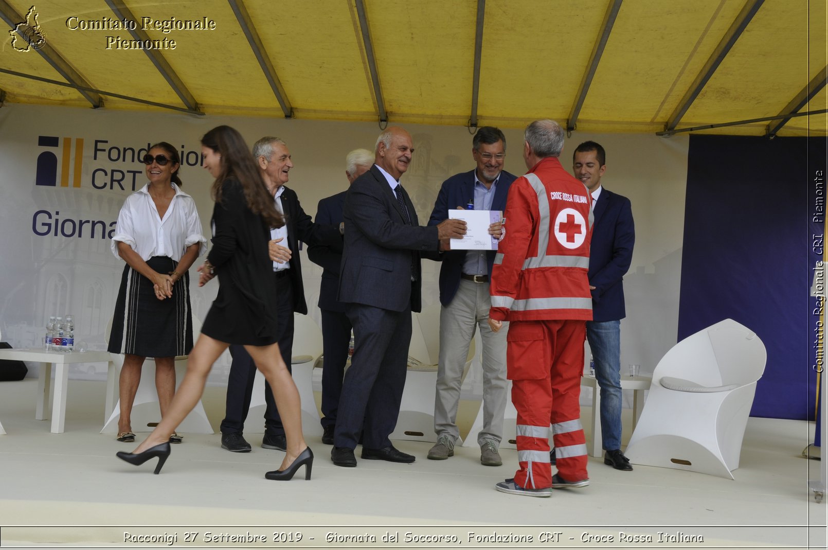 Racconigi 27 Settembre 2019 - Giornata del Soccorso, Fondazione CRT - Croce Rossa Italiana