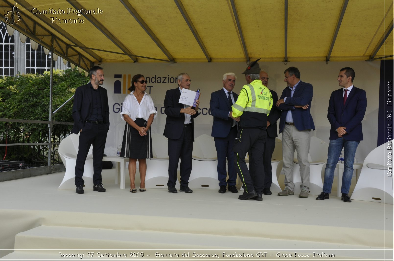 Racconigi 27 Settembre 2019 - Giornata del Soccorso, Fondazione CRT - Croce Rossa Italiana