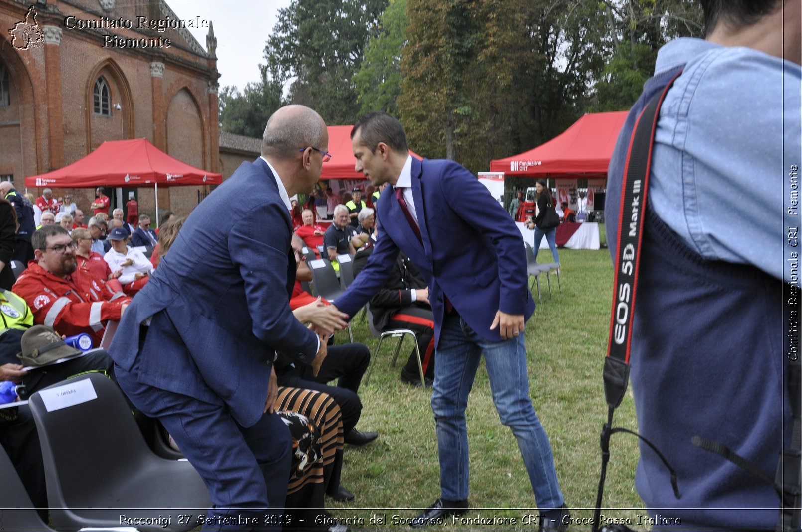 Racconigi 27 Settembre 2019 - Giornata del Soccorso, Fondazione CRT - Croce Rossa Italiana