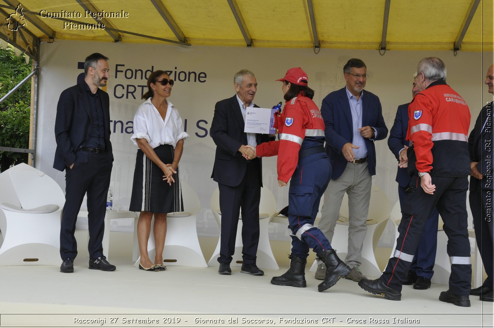 Racconigi 27 Settembre 2019 - Giornata del Soccorso, Fondazione CRT - Croce Rossa Italiana