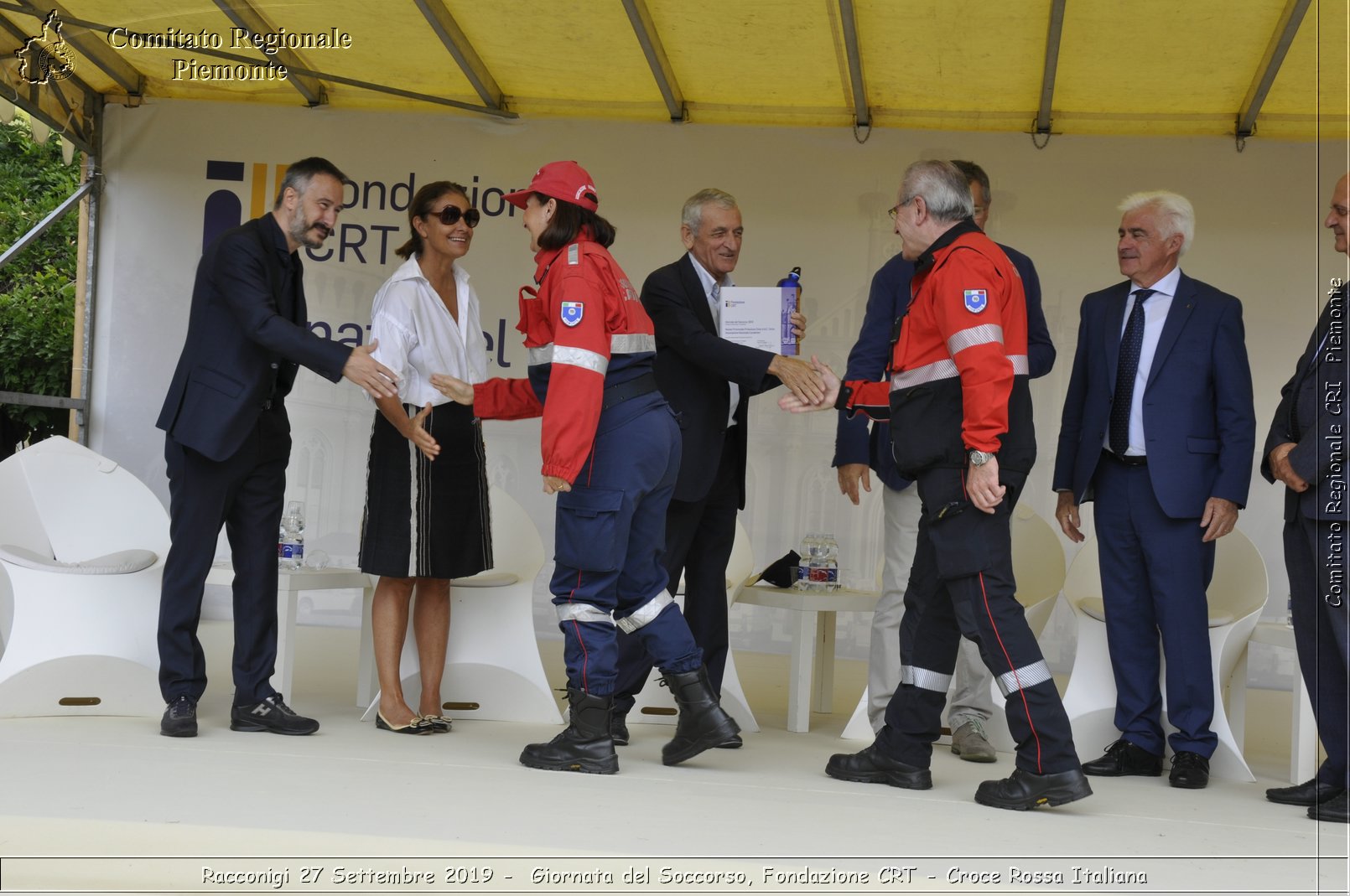 Racconigi 27 Settembre 2019 - Giornata del Soccorso, Fondazione CRT - Croce Rossa Italiana