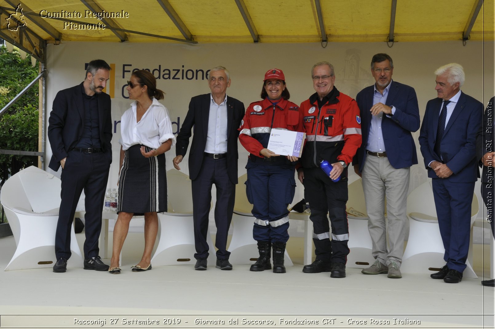 Racconigi 27 Settembre 2019 - Giornata del Soccorso, Fondazione CRT - Croce Rossa Italiana