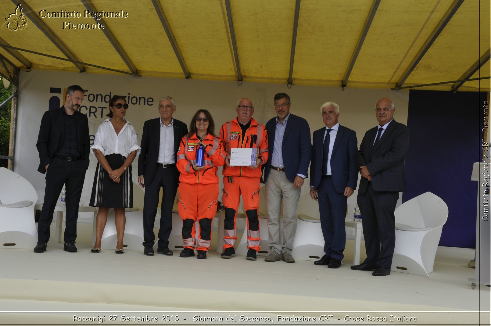 Racconigi 27 Settembre 2019 - Giornata del Soccorso, Fondazione CRT - Croce Rossa Italiana