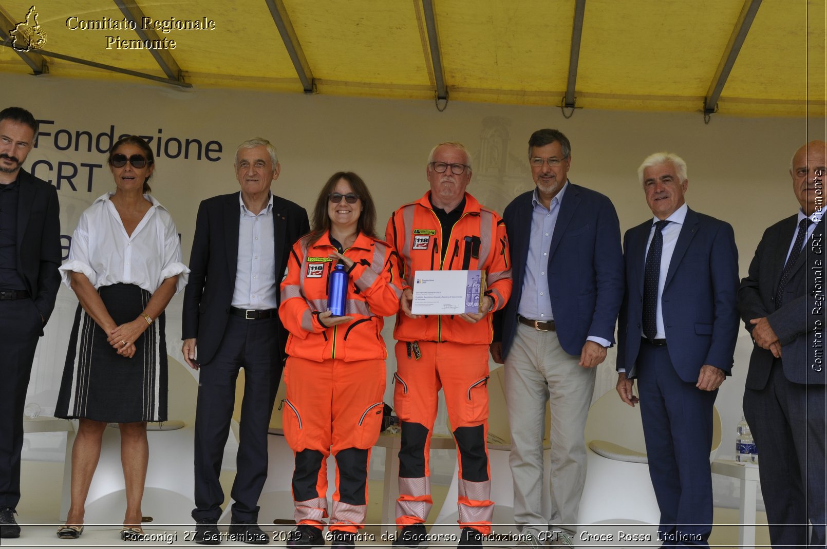 Racconigi 27 Settembre 2019 - Giornata del Soccorso, Fondazione CRT - Croce Rossa Italiana