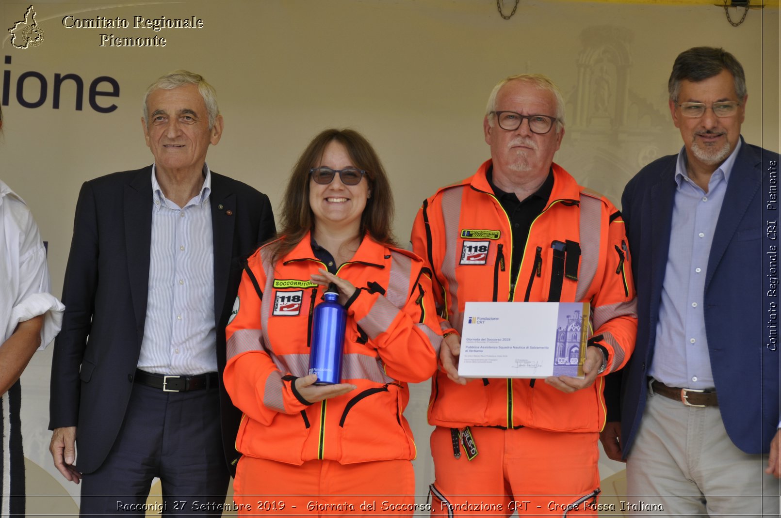 Racconigi 27 Settembre 2019 - Giornata del Soccorso, Fondazione CRT - Croce Rossa Italiana